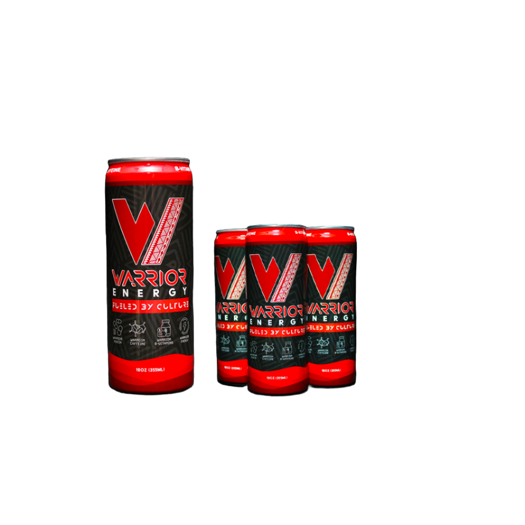 Warrior Energy Drink Regular Sugar 4-pack