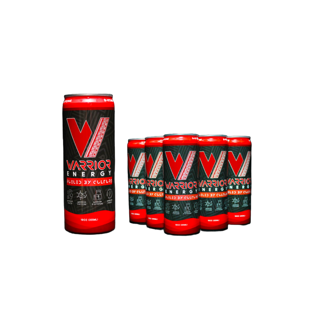 Warrior Energy Drink Regular Sugar 6-pack