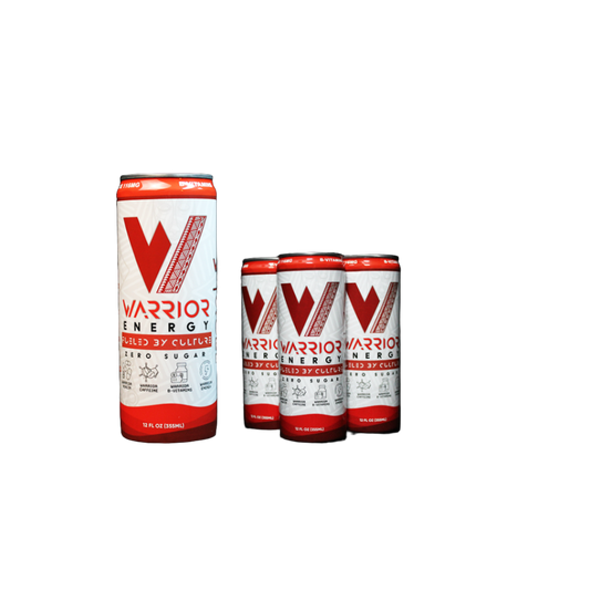 Warrior Energy Drink Zero Sugar 4-pack