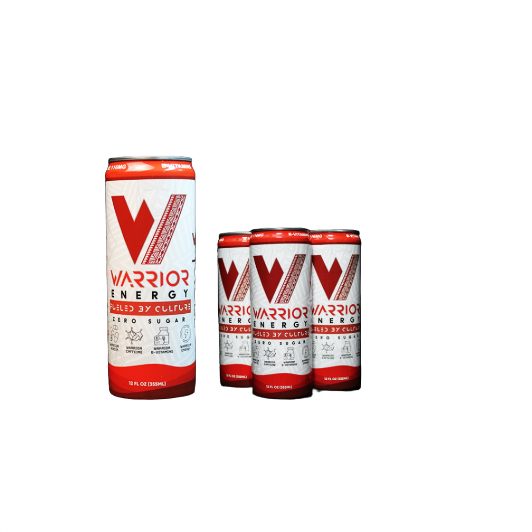 Warrior Energy Drink Zero Sugar 4-pack
