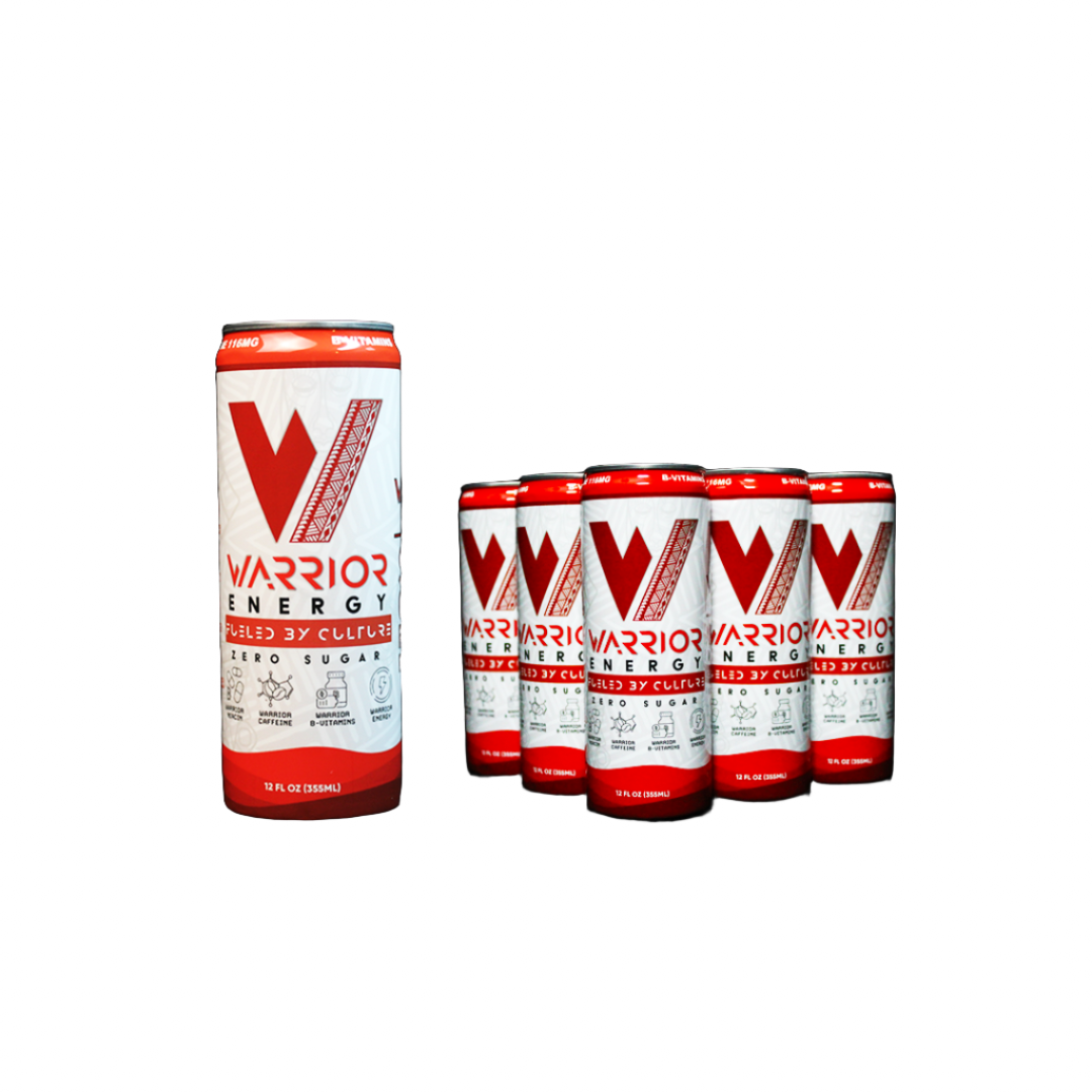 Warrior Energy Drink Zero sugar 6-pack