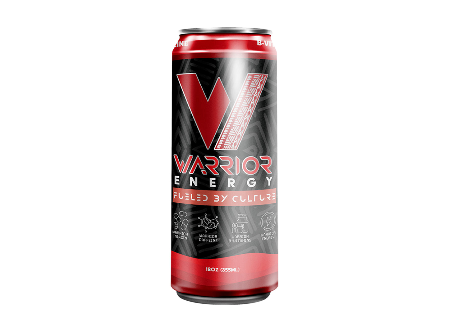 Warrior Energy Drink Regular Sugar 6 pack