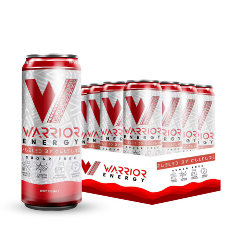 Warrior Energy Drink Zero Sugar 12 pack
